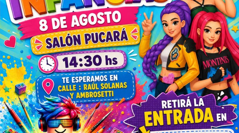 ¡Llega el gran festejo del Día de las Infancias!